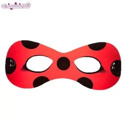 عینک (نقاب) ویژه مدل جشن و تولد تم میراکلس طرح دختر کفشدوزکی