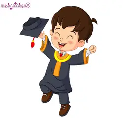 استند چوبی طرح جشن فارغ التحصیلی شخصیت پسر