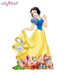 استند چوبی طرح سفید برفی و 7 کوتوله کد 03 مدل پرنسس های دیزنی