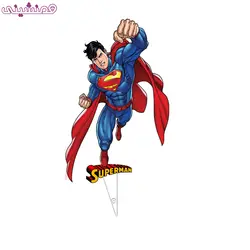 تاپر 15 سانتی مدل جشن و تولد تم سوپرمن کد 02