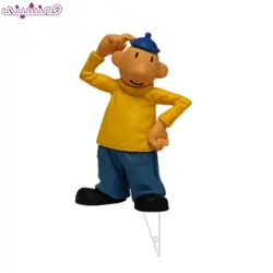 تاپر تولد طرح پت (زرد) مدل جشن و تولد پت و مت