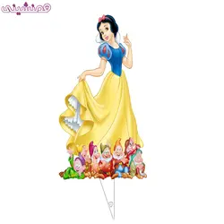 تاپر تولد شخصیت تم جشن و تولد سفید برفی پرنسس های دیزنی طرح 03