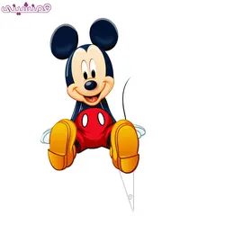 تاپر تولد طرح میکی نشسته مدل جشن و تولد تم میکی موس