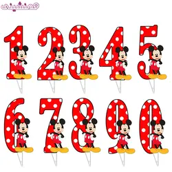 تاپر تولد اعداد مدل جشن و تولد تم میکی موس
