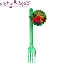 بسته 10 عددی چنگال جشن و تولد تم دایناسور طرح 02