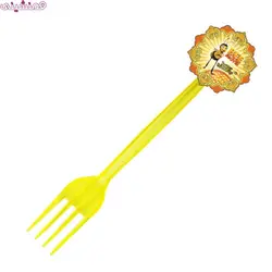 بسته 10 عددی چنگال تم جشن و تولد زنبور