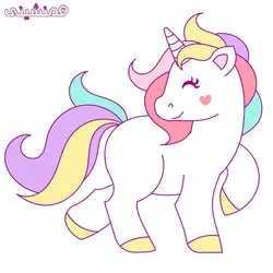 استند شخصیت طرح اسب تکشاخ کد 01