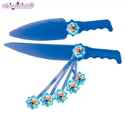 کارد و کفگیر زیبای جشن و تولد تم بچه رئیس طرح 01