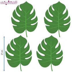 بسته 4 عددی برگ انجیری تم حیوانات جنگل سایز 17 سانتی