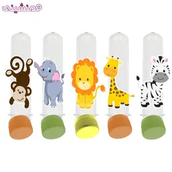 کپسول گیفت (کندی باکس) اسمارتیز تم حیوانات جنگل بسته 5 عددی کد 01