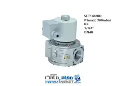 شیر برقی گاز تکضرب ستاک رزوه ای