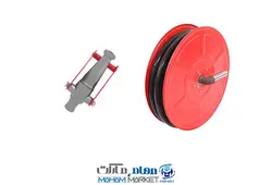 قرقره و شیلنگ ۱۰ بار فشار ۱۵ متری و ۲۰ متری و ۲۵ متری سایز شیلنگ و نازل سماوری 