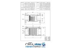 فیلتر گازی ستاک رزوه ای 