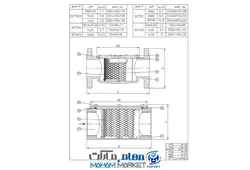 فیلتر گازی ستاک رزوه ای 