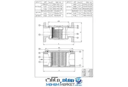 فیلتر گازی ستاک رزوه ای 