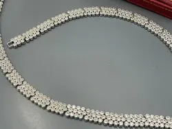 نیم ست گردنبند و گوشواره فول نگین &bull; گالری بدلیجات ترنج