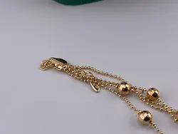پابند چند لاین طرح گوی طلایی • گالری بدلیجات ترنج