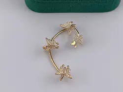 ایرکاف طلایی پروانه کاری شده &bull; گالری بدلیجات ترنج