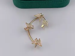 ایرکاف طلایی پروانه کاری شده &bull; گالری بدلیجات ترنج