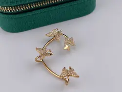 ایرکاف طلایی پروانه کاری شده &bull; گالری بدلیجات ترنج