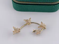 ایرکاف طلایی پروانه کاری شده &bull; گالری بدلیجات ترنج