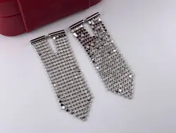 گوشواره آویز سکه ای بلند &bull; گالری بدلیجات ترنج