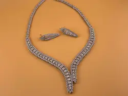 نیم ست جواهري مجلسی طرح خاص &bull; گالری بدلیجات ترنج