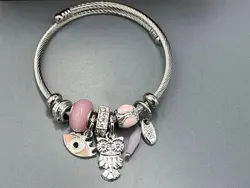 دستبند چشم و جغد پاندورا &bull; گالری بدلیجات ترنج