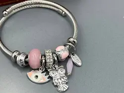 دستبند چشم و جغد پاندورا &bull; گالری بدلیجات ترنج