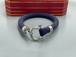 دستبند سرمه ای OMEGA با بند Rubber &bull; گالری بدلیجات ترنج