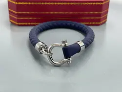 دستبند سرمه ای OMEGA با بند Rubber &bull; گالری بدلیجات ترنج