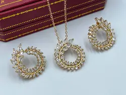 نیم ست مجلسی طلایی &bull; گالری بدلیجات ترنج