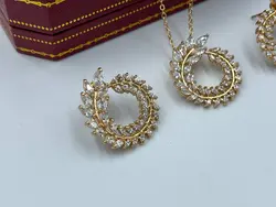 نیم ست مجلسی طلایی &bull; گالری بدلیجات ترنج