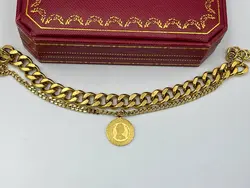 دستبند الیزابت دو زنجیره کارتیر &bull; گالری بدلیجات ترنج