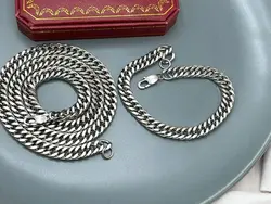 ست دستبند و گردنبند کارتیر با قفل هنگ کنگی &bull; گالری بدلیجات ترنج