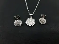 نیم ست استیل نگین کاری گرد &bull; گالری بدلیجات ترنج