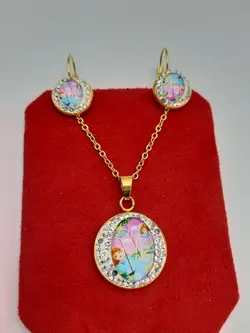 نیم ست بچه گانه کیتی &bull; گالری بدلیجات ترنج