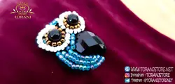 خرید سنجاق سینه جغد دست ساز • گالری بدلیجات ترنج