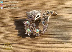 خرید سنجاق سینه زنانه طرح روباه • گالری بدلیجات ترنج