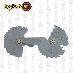 شابلون دنده زاویه های ۵۵ و ۶۰ درجه Mitutoyo