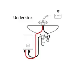 آبگرمکن برقی زودجوش بدون مخزن Anlabeier YK-55 - فروشگاه اینترنتی پهرست شاپ