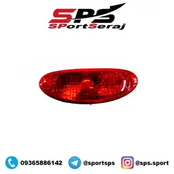 مه شکن شفاف قرمز 206