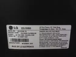 مانیتورLG مدل 22LCD350 - استوک پی سی