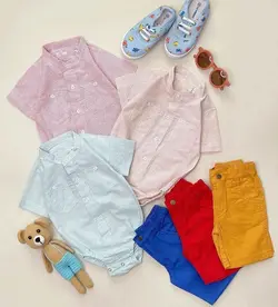 بادی راه ره مجلسی یقه دیپلمات - لباس بچه گانه شکرلر