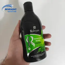 شامپو ترمیم کننده مو روبیان مدل عصاره گیاه گزنه حجم 300 میلی لیتر