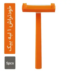 خودتراش بیک مدل Sensitive (1 تیغه نارنجی ) 5 عددی