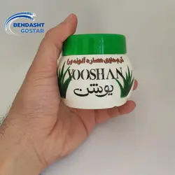 کرم مرطوب کننده یوشن مدل آلوئه ورا وزن 180 گرمی