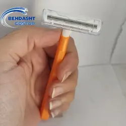 خودتراش بیک مدل Sensitive (2 تیغه نارنجی) 5 عددی