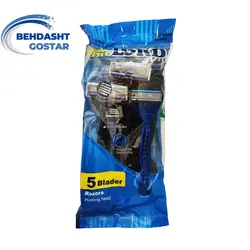 خودتراش لرد مدل 5Blader (مشکی) 4 عددی