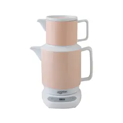 چای ساز برقی برند میگل طرح پاستل گلبهی